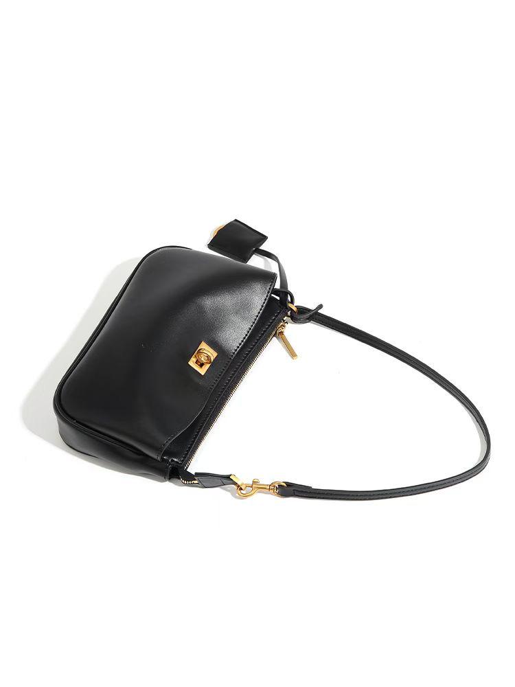 Высококачественная женская сумка-кроссбоди хобо из натуральной кожи 2025