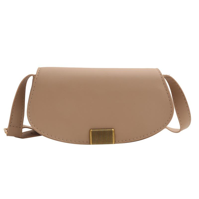 Small Uncommon Design Women's Bag 2024 New Fashion Crossbody Bag Textured Underarm Saddle Bag