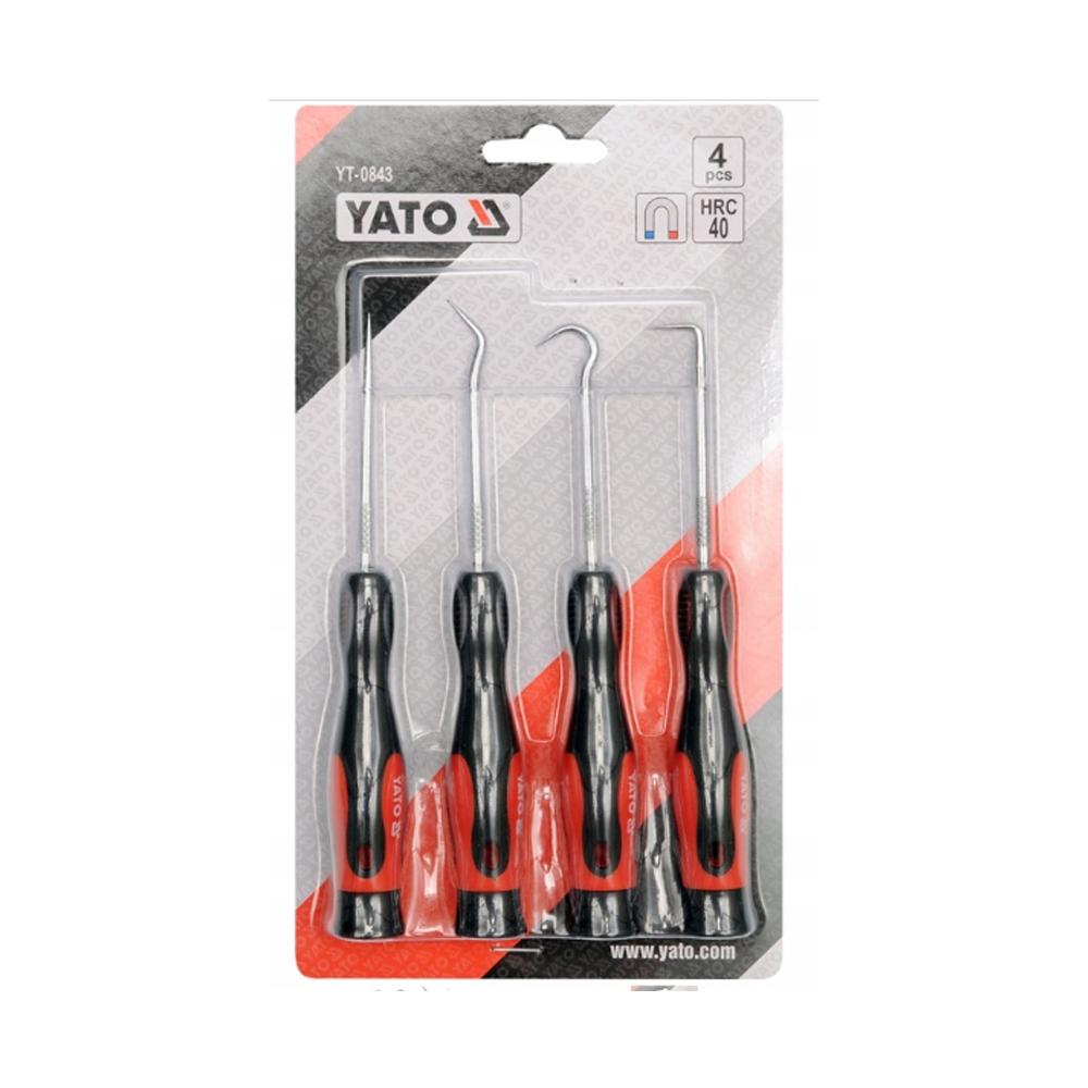 Yato Mini Stainless Steel Pick & Hook Set