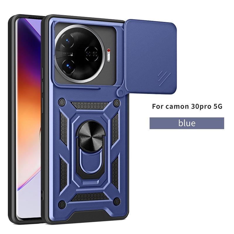 Роскошный откидной чехол для объектива камеры Tecno Camon 30 Pro 5G, противоударный бампер, устанавливаемый на автомобиль, магнитный чехол-подставка