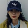 TRAFFIC HARMONY CORDUROY TH LOGO DEEP-FIT BALLcap_NAVY