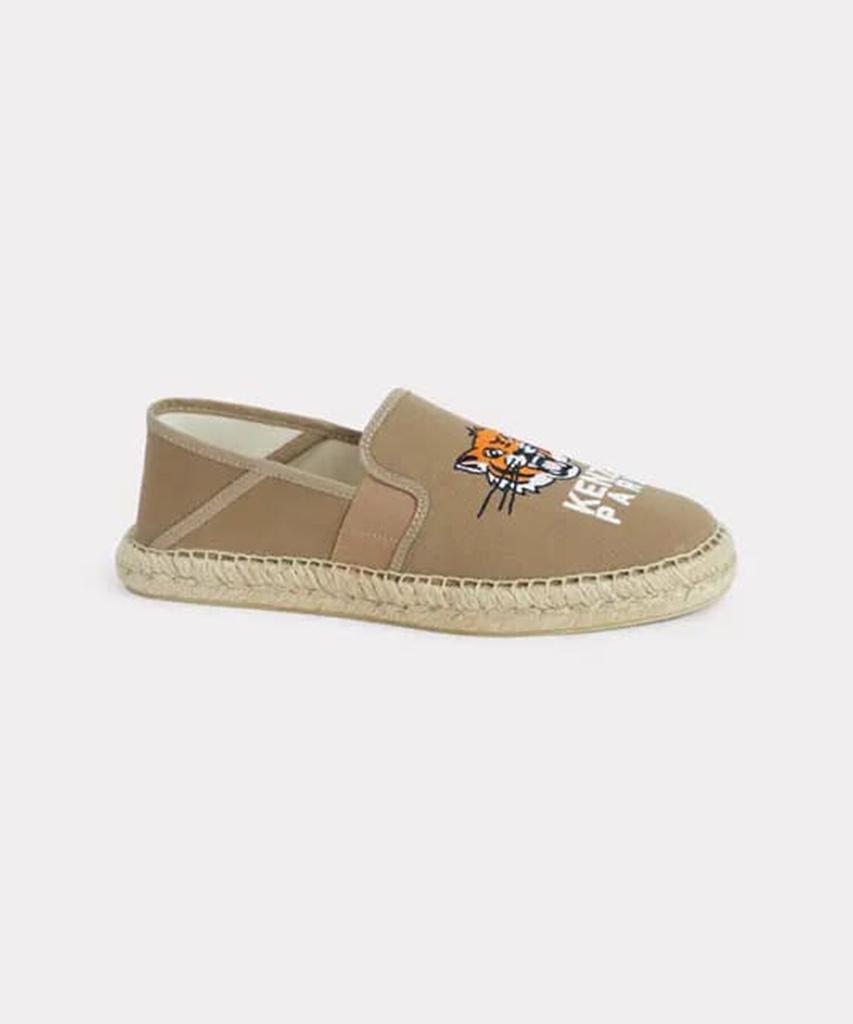 Kenzo Мужская эспадрилья 'Счастливый тигр' на эластичной резинке_K255Ahs301Grp