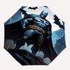 1pc Batman full moon Automatic Folding Umbrella - Compact 8-Rib Design, Durable Plastic & Iron1427L