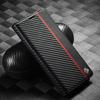 Чехол из кожи с карбоновым волокном для Xiaomi Mi 13T 14T 12T 11T Pro 13TPro 12TPro 11TPro 5G Бизнес-чехол-книжка с отделением для карт и кошельком