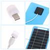 Маленькая солнечная панель 5 В/5 Вт с USB, сделай сам, монокристаллическая кремниевая солнечная ячейка, водонепроницаемая, портативная, панель питания для кемпинга для мобильного телефона