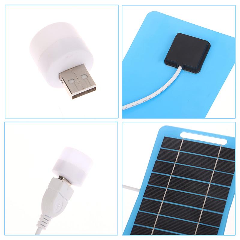 Маленькая солнечная панель 5 В/5 Вт с USB, сделай сам, монокристаллическая кремниевая солнечная ячейка, водонепроницаемая, портативная, панель питания для кемпинга для мобильного телефона