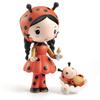 DJECO Tinyly Teeny Coco & Minico Doll Ladybug Doll Play House Scandinavian Stylish Montessori 4 Years Old 5 Years Old 6 Years Old 7 Years Old 8 Years