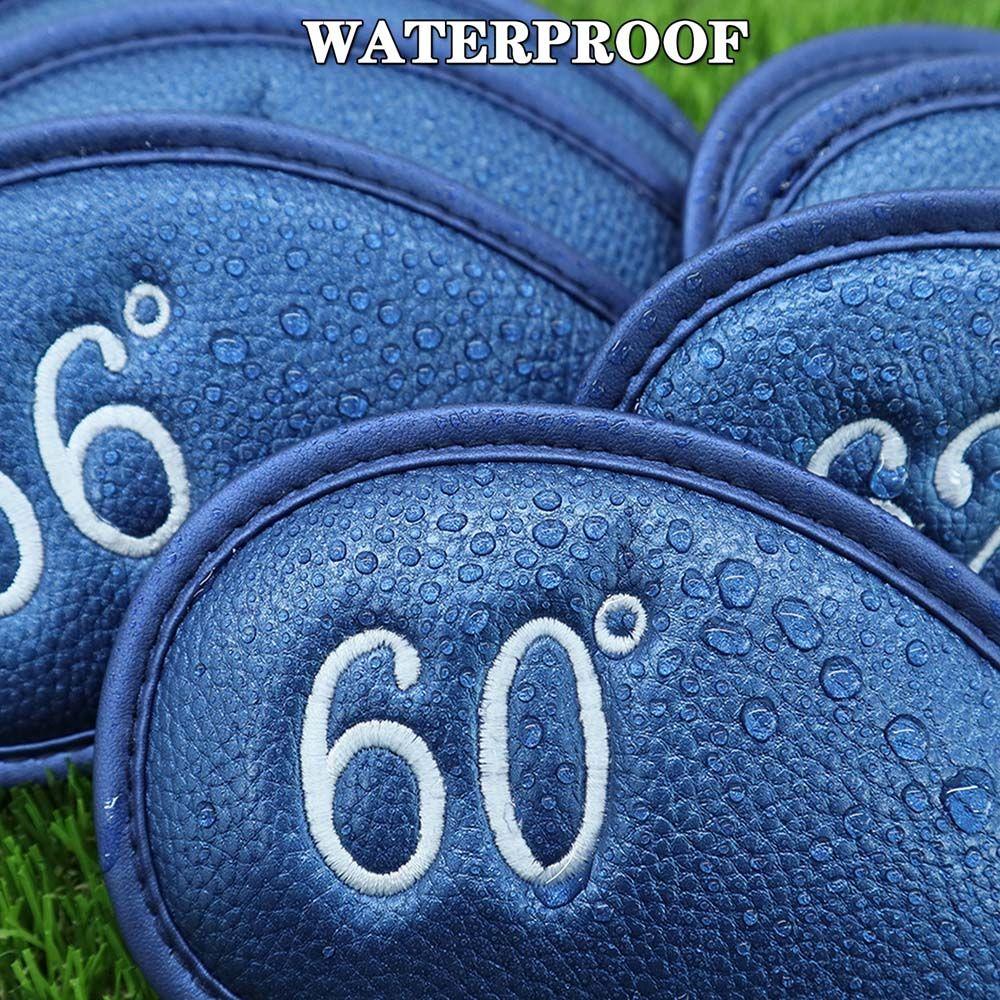 With Number Design Magic Tape Golf Club Cover Spider Head Cover Golf Iron Headcover Golf Headcovers