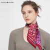 MARJA KURKI Joyful Mulberry Silk Medium Square Scarf