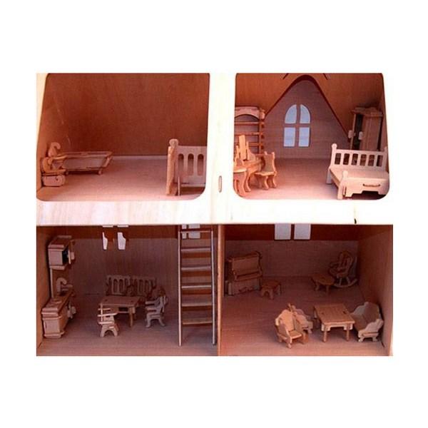 Happy Town Трехмерный пазл Миниатюрный мебельный набор 34 Большая Корея 3d-пазл