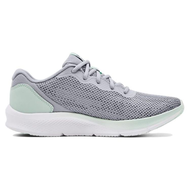 Under Armour UA Shadow Low Top Running Shoes Women Sneaker Gray Green 3024142-109