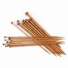 Набор бамбуковых спиц, карбонизированные спицы с одним острием, 18 размеров (от 2 мм до 10 мм)