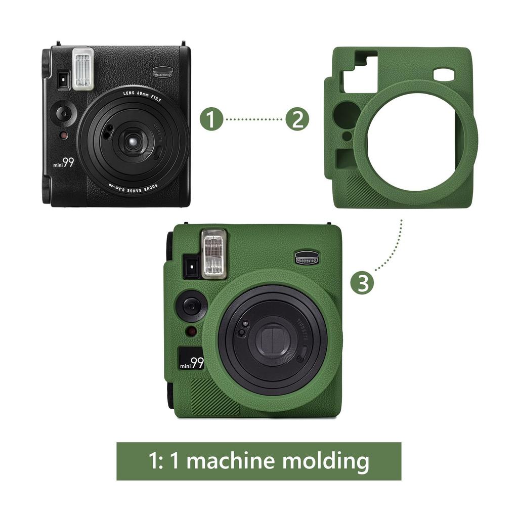 VOVMOEYA ДЛЯ Fujifilm instax mini99 instant mini99 защитный чехол для камеры Мягкий силиконовый чехол для корпуса fujifilm mini 99 Специальный чехол для камеры