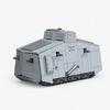 Первая мировая война Немецкий тяжелый танк A7V Военная серия Танк WW1 Строительные блоки Кирпичи Модель Набор Игрушки Для Детей Подарки