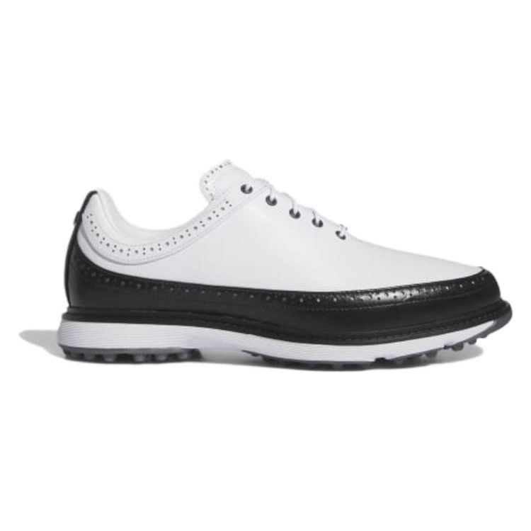 adidas MC80 Spikeless Golf Бело-черные кроссовки унисекс Cloud-White Core-Black Ярко-красный ID4750