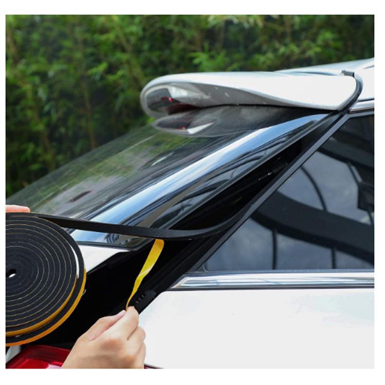 Утеплитель 12 мм(в) х 6 мм(T) Прокладка из пеноматериала Tapedoors, исключающая проект для дверного окна, противоударная, противоударная