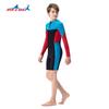 2.5mm Kids Full Wetsuit Long Sleeve Short Pants Dive Suit Snorkeling Surfing Swimming Warmth Protection