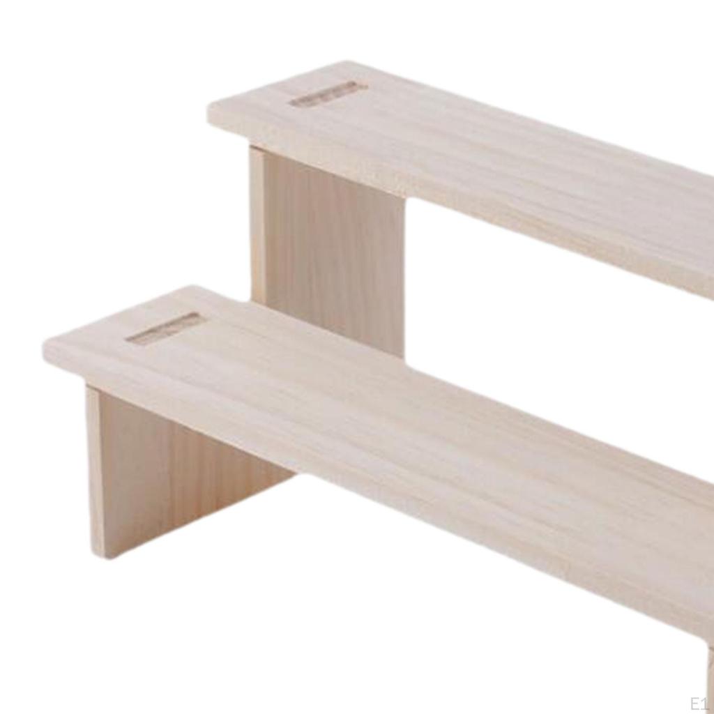 Handcrafted Wooden Display Stand for Showcasing Action Figures And Collectibles