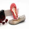 Сандалии для девочек Jelly Crystal Shoes Kids Wedge Princess Shoes Wedge Sandals Hollow Plastic Bird Nest Shoes Summer Beach Hole Women