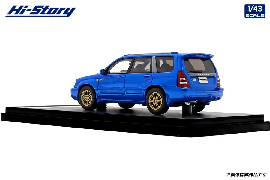 INTERALLIED Hi Story Масштабный Масштаб SUBARU FORESTER XT WR Blue Mica Готовая модель HS515BL 1/43 WR-Limited (2004)