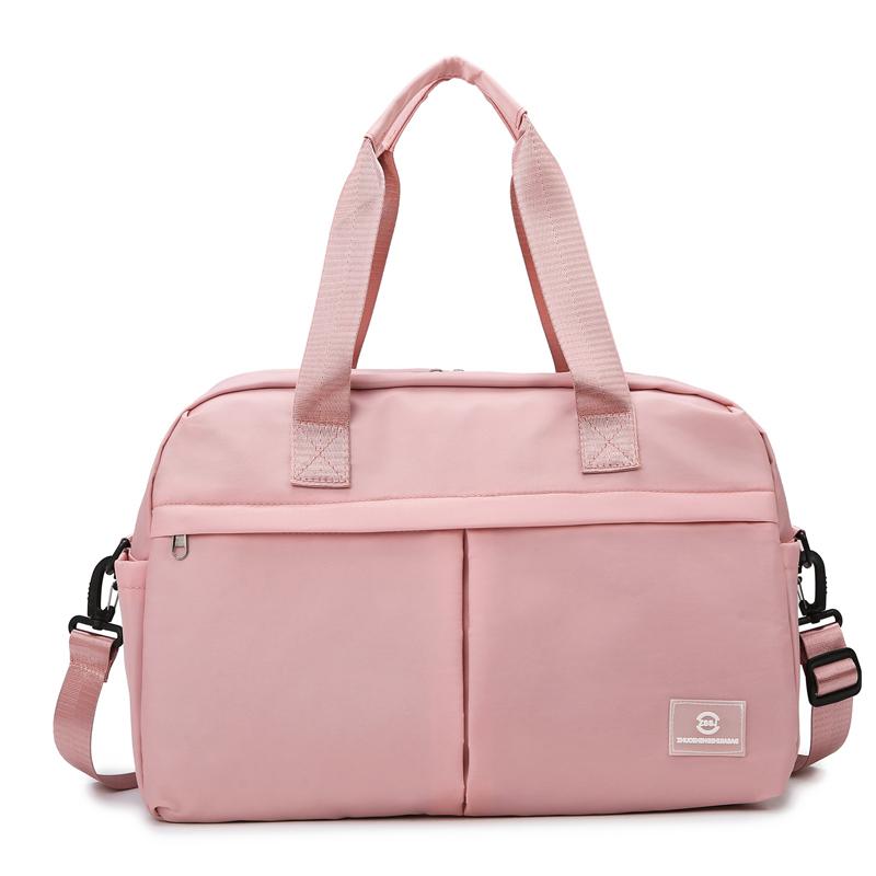 Gym Bag Dry and Wet Separate Large Capacity Sleeve Trolley Case Handbag Short Distance Luggage Bag Storage Bag