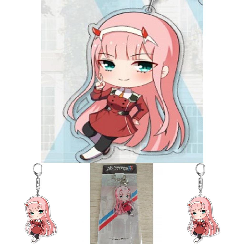 Брелок Ditf Darling In The Franxx Зеро Ту 002 Акриловый Брелок Вневременной Дизайн Идеально Подходит Для Коллекционеров И Фанатов