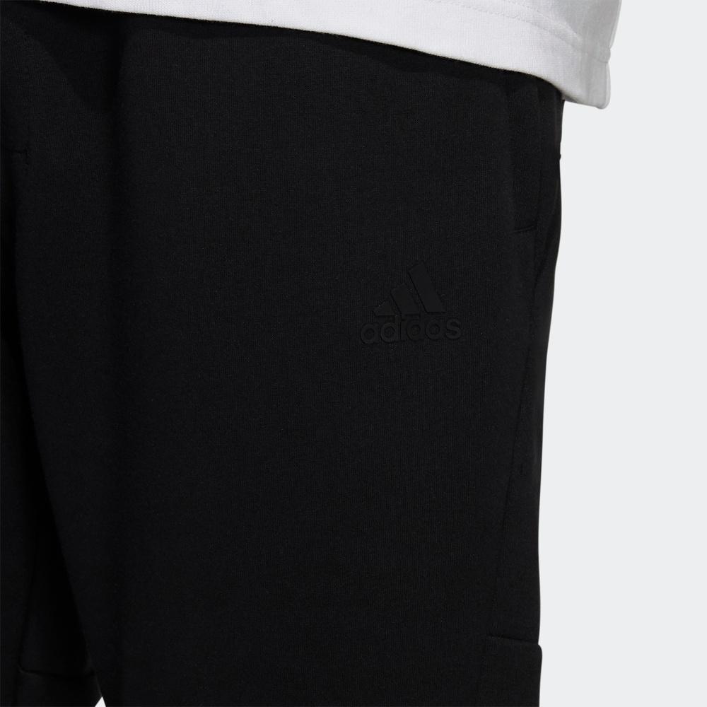 adidas Однотонные спортивные брюки мужские, черные, H39217