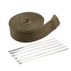 Motorcycle Exhaust Thermal Heat Tape Wrap Car Hot Water Pipe Universal 5cm 5m Shields Insulation Roll Motocross Modified Parts