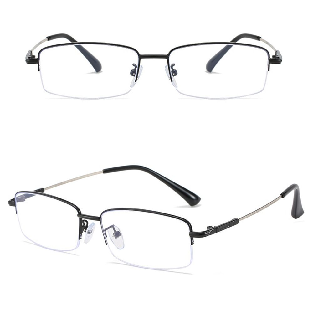 New Fashion Square Frame Ultra Light Myopia Glasses Eyeglasses Blue Light Blocking Vision Care
