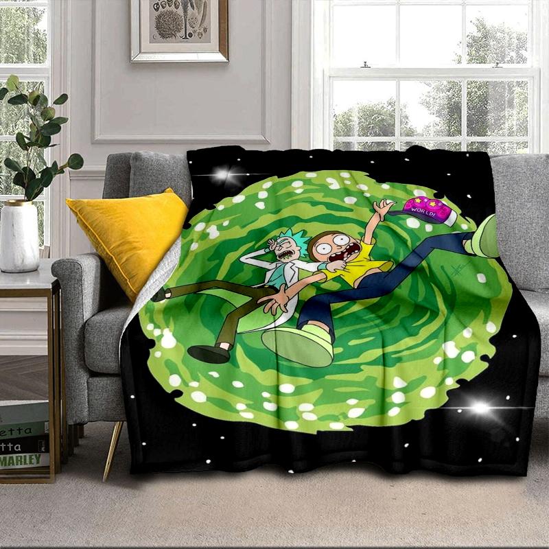 Monster Scientist Blanket Flannel Blanket for bed, sofa, Camping, Hiking, Picnic Essentials, gift for family Fan gifts