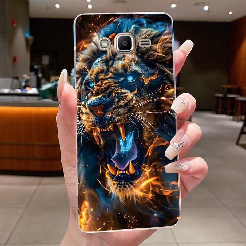 Casing For Samsung Galaxy J2 Prime / J2 Ace / Grand Prime SM-G530 G531H G532F G532G Cute Cool Boys Girls Transparent Phone Case