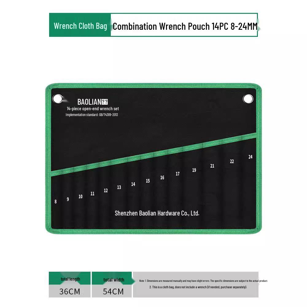 Многофункциональная сумка для инструментов Baolian - Утолщенный холщовый органайзер для наборов и отдельных Torx-ключей