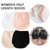 Pure Cotton Invisible Half Sock Silicone Anti-slip Front Half Foot Socks Cute Female Socks