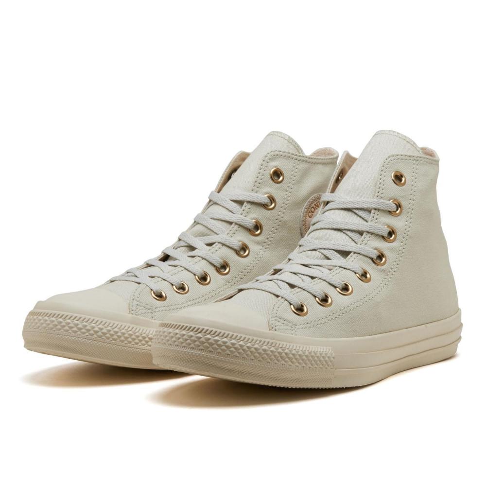 Converse All Star Золотой логотип нашивка Hi Misty Gray 31315771
