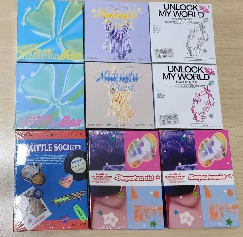 FROMIS_9 Feature) Kit Album Bulk Sale Used