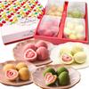Luxury Strawberry Chocolata Assorted Perfect As a Gift for Christmas or Any Includes Strawberry Amaou Milk and (4-Flavor Set) Chocolates, Occasion.