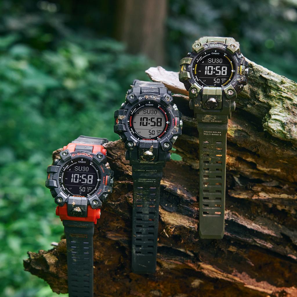 Casio Мужские часы Черные часы серии MASTER OF G-LAND GW-9500