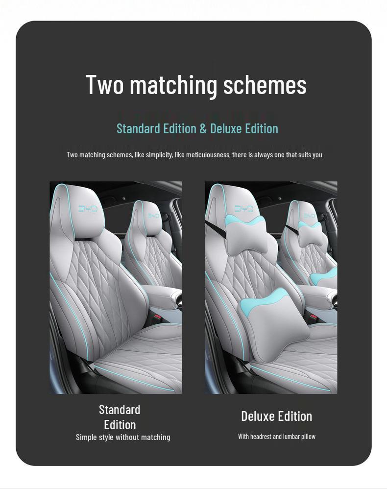 BYD Seal All-Season Leather Seat Cover - Full Surround Protection