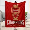 Arsenal Blanket Durable Comfort Perfect for Livingroom Bed Picnics Four Seasons Universal Digital Print Birthday Christmas Gift Blanket