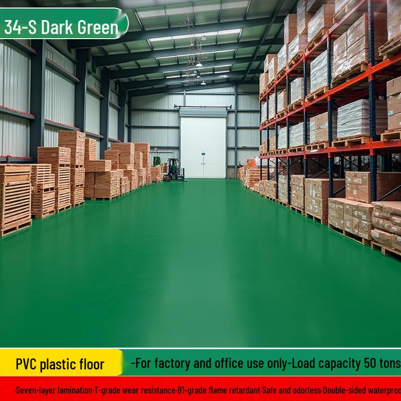 Durable PVC Hospital & Home Floor Mat: Thick, Wear-Resistant Flooring