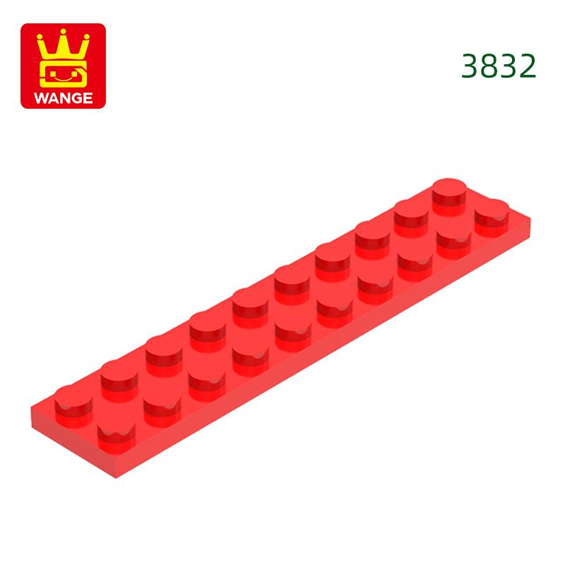 Нетоксичный 34 шт./лот 3832 2x10 Базовый строительный блок Moc Детали платы Совместимые с кубиками DIY Сборные игрушки для детей Подарочная коробка