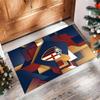 Bologna FC Soccer Football Pattern Soft Area Rug Non Slip Indoor Floor Carpet Sports Decor Mat for Bedroom