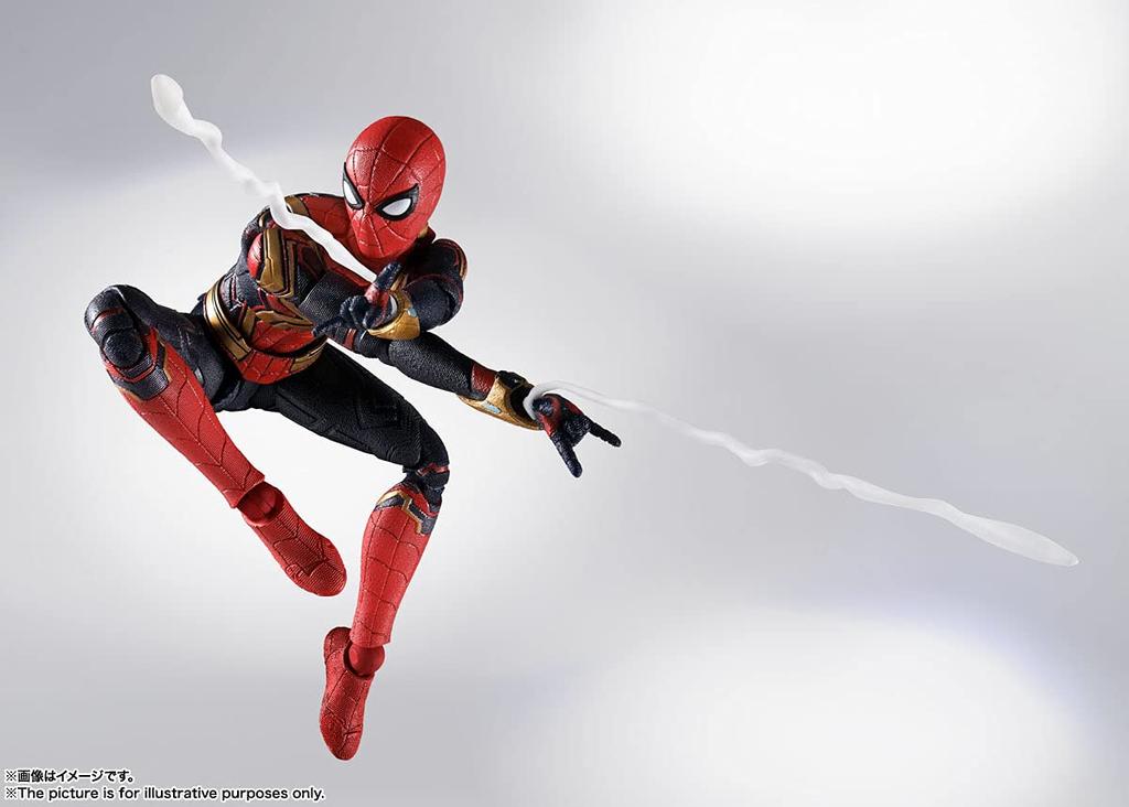 TAMASHII NATIONS No Way 150 мм окрашенная подвижная фигурка SHFiguarts Spider-Man [интегрированный костюм] (Дом Человека-Паука) приблизительно. АБС и ПВХ