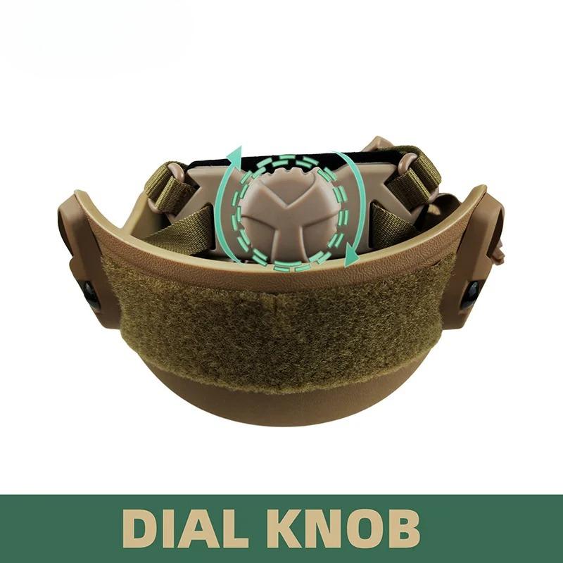 FAST Тактический шлем для разгона беспорядков ABS 4-точечная подвеска Регулируемый обхват головы для военных CS Airsoft Защита на открытом воздухе