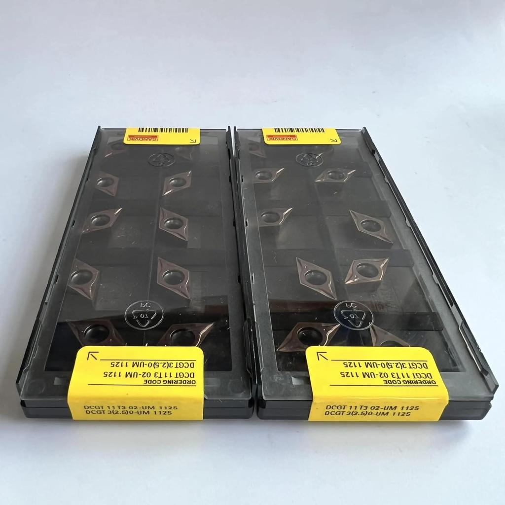 Original Sandvik / DCGT11T302-UM 1125 /Carbide CNC Blade 10 PCS