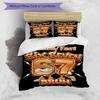 3PC Custom Name Six Seven Bruh Bedding Set Printed  Bedding Set Duvet Cover Closure Includes 1 Duvet Cover & 87 Pillowcases for Bedroom