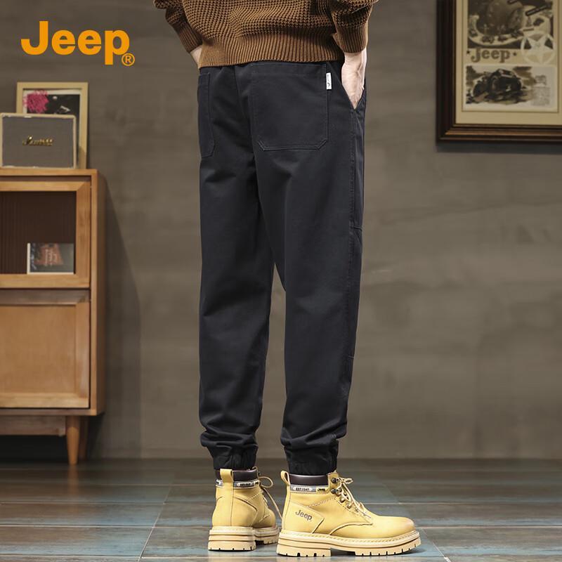Jeep Мужские повседневные брюки карго