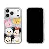 Case for iphone XS Max 16 Plus 15 17 Pro XR 13 12 Air 11 14 18 Pro Max Hand-drawn Style Cartoons Shattered Airbag Shockproof Cover