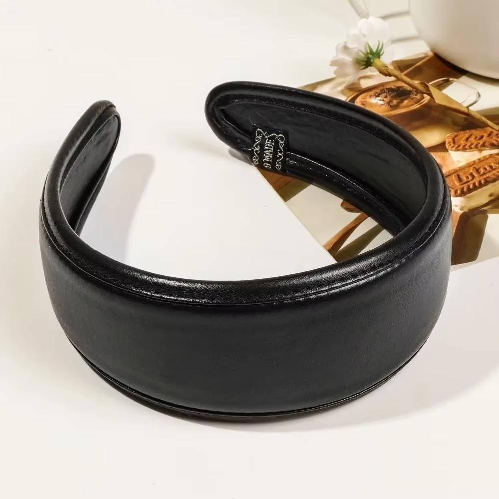 Solid Color Wide Turbans Korean Style Women Hoop Headband Women Hair Accessories