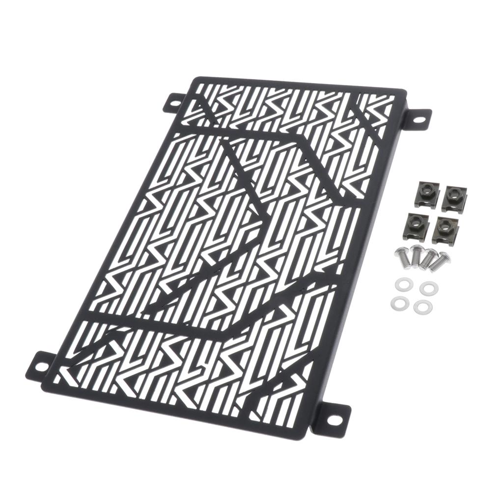 Cooler Grille Guard Motorcycle Radiator Protector Black Aluminum for Kawasaki Ninja400 Ninja250 2018 2019